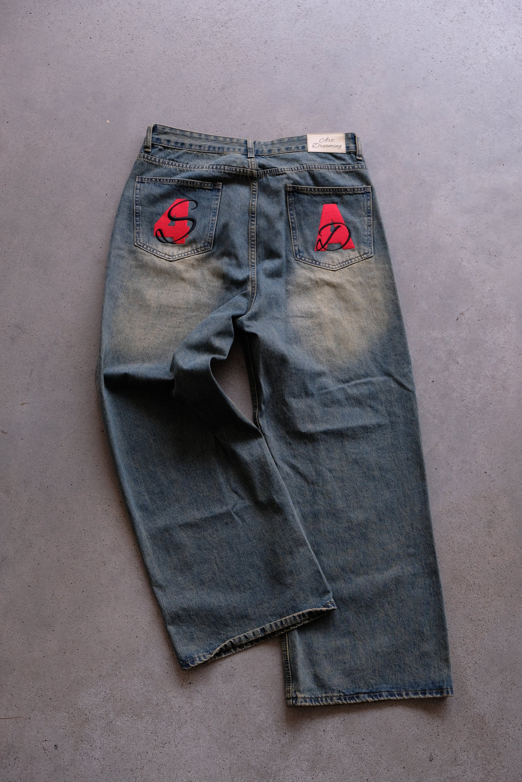 BASIC BAGGY JEANS