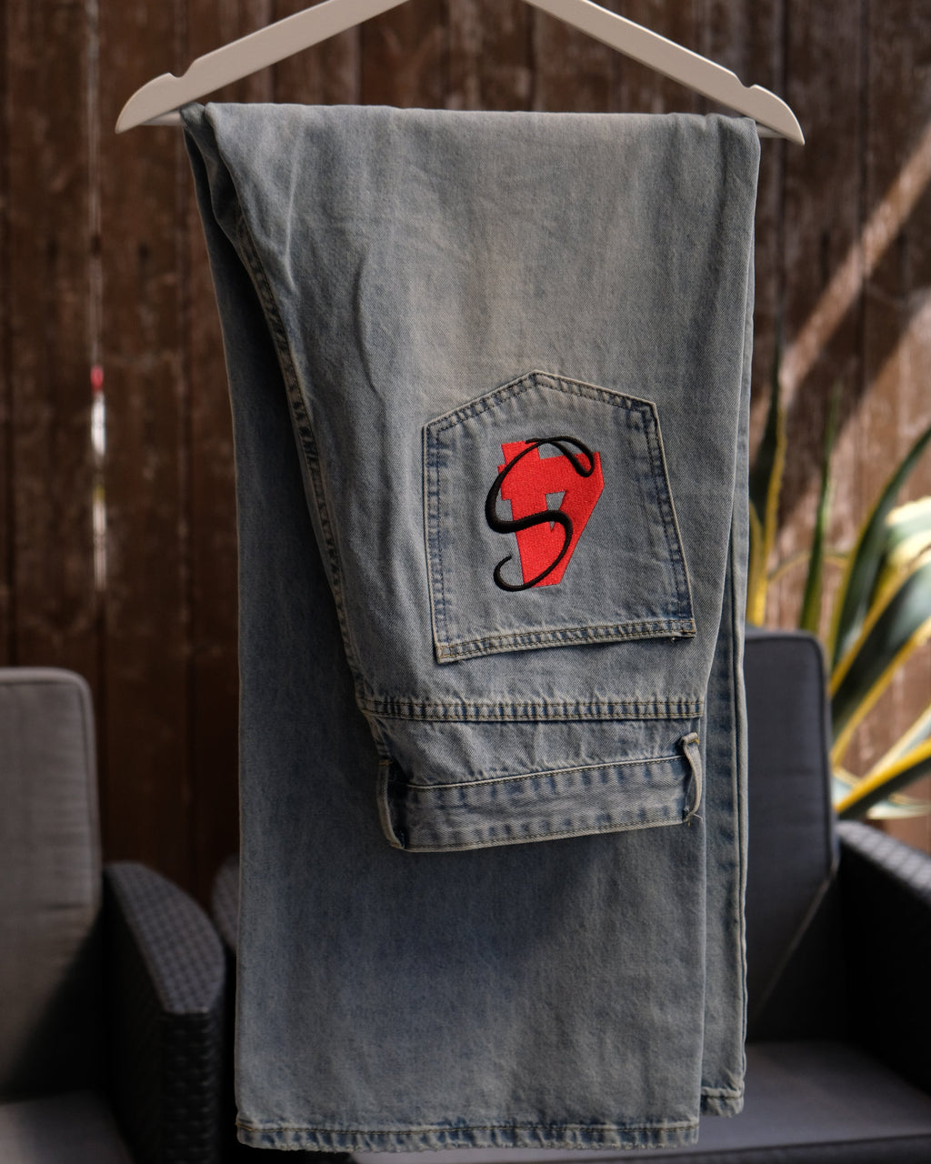 BASIC BAGGY JEANS