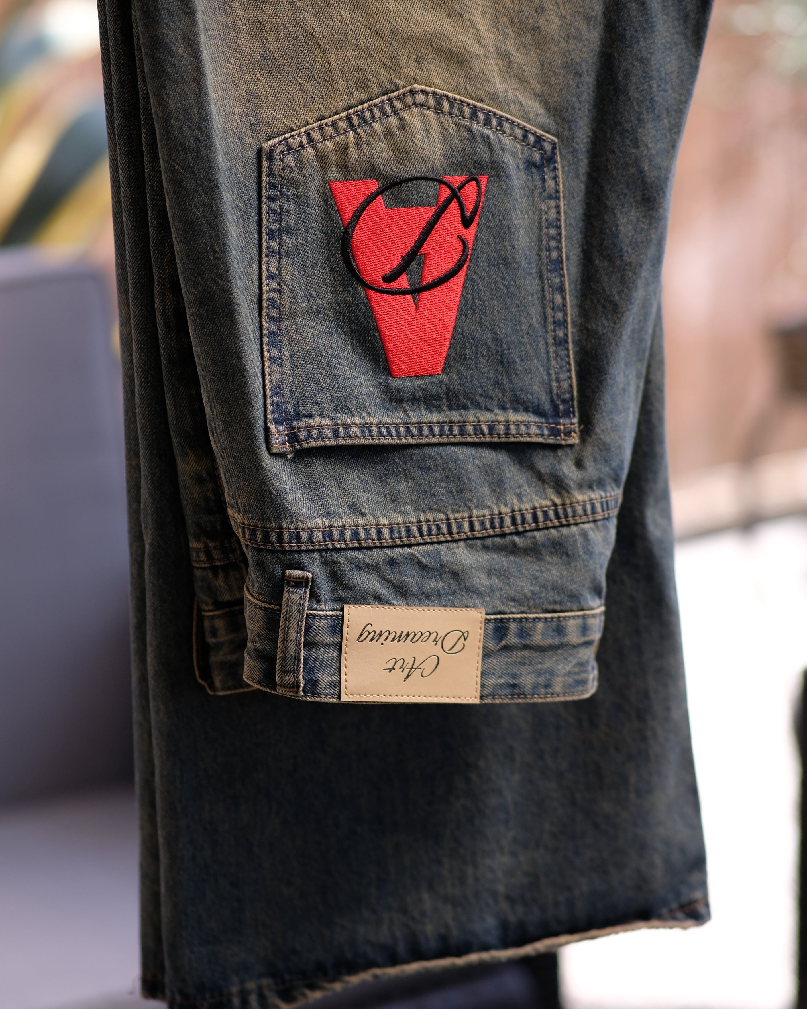 BASIC BAGGY JEANS