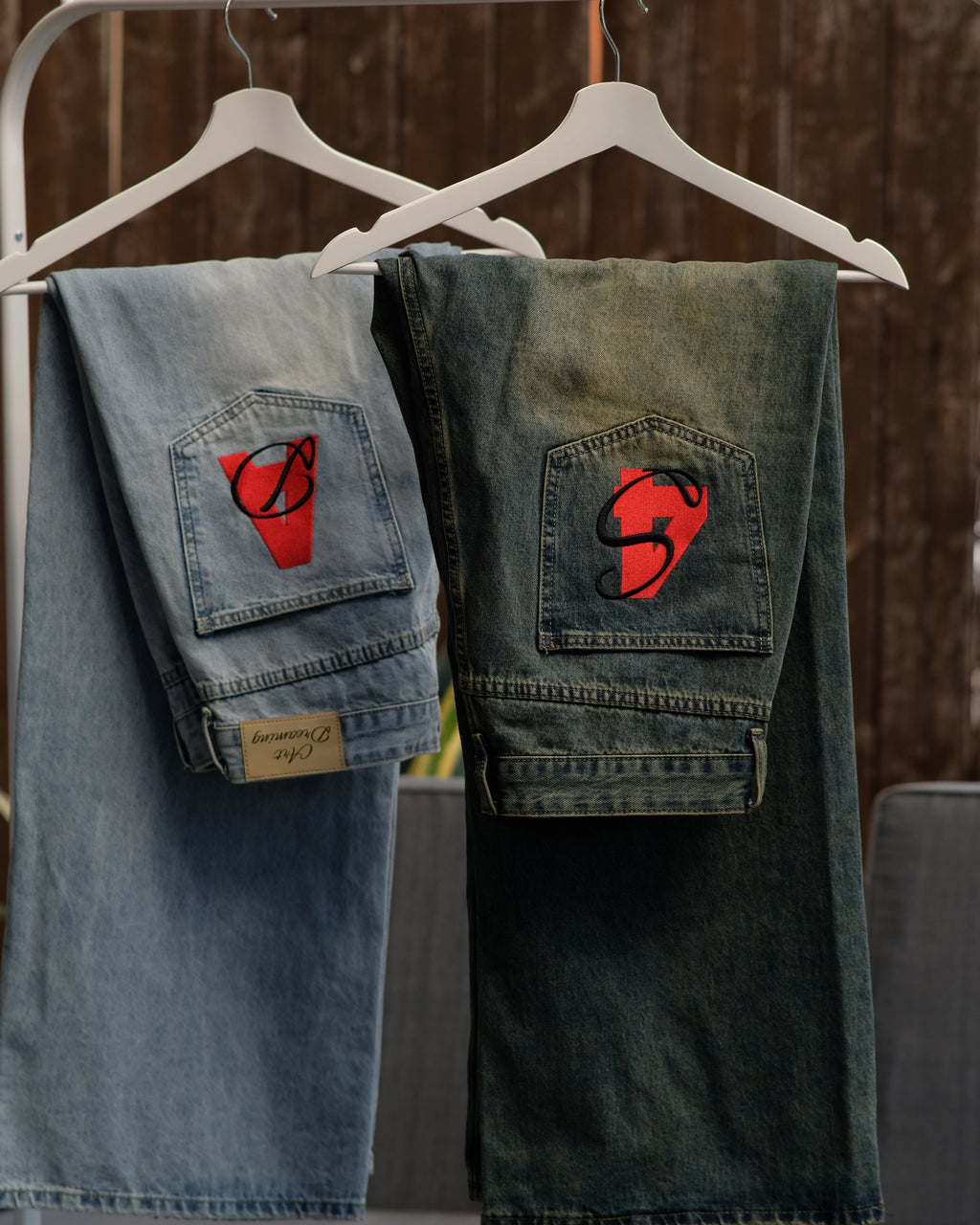 BASIC BAGGY JEANS