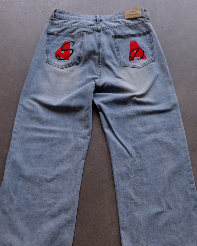 BASIC BAGGY JEANS