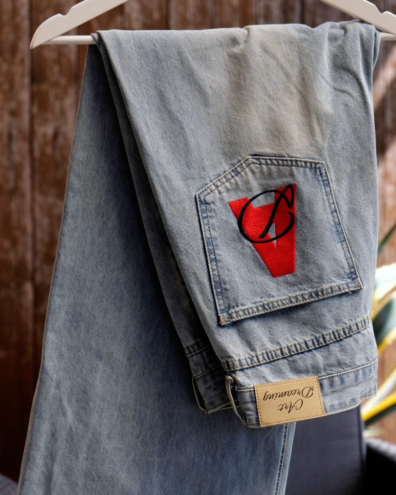 BASIC BAGGY JEANS