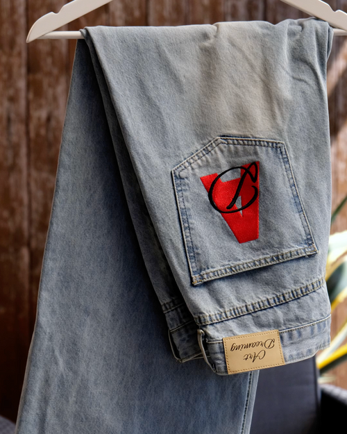 BASIC BAGGY JEANS